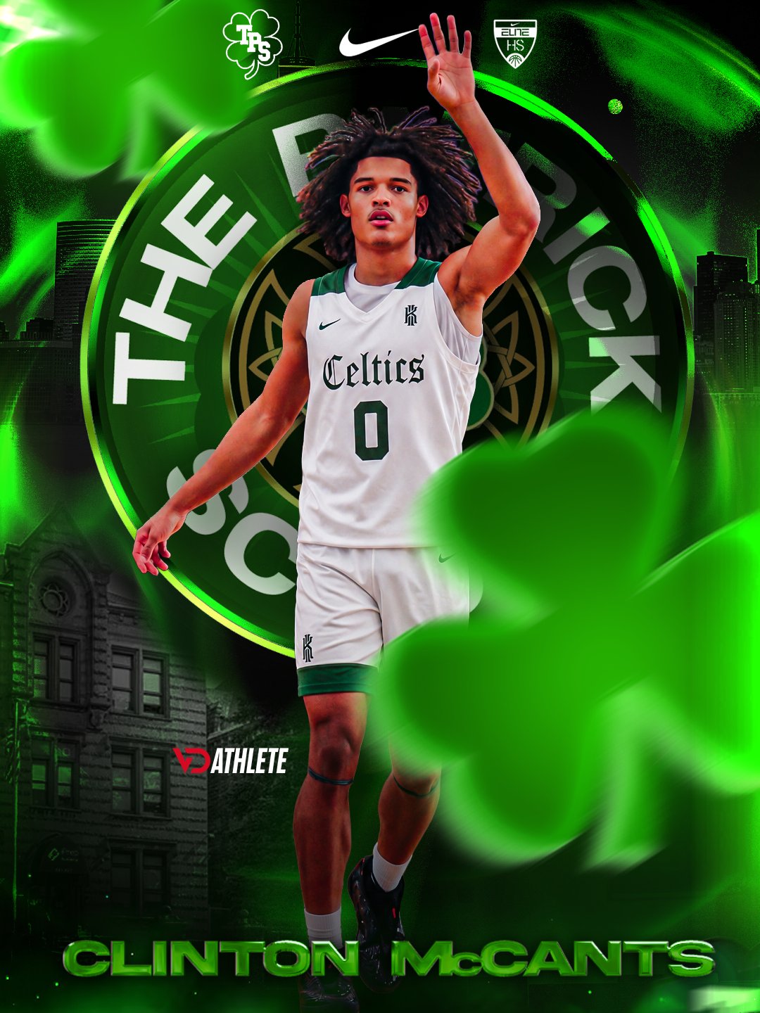 Clinton McCants — The Patrick School athlete creative direction by VD Athlete