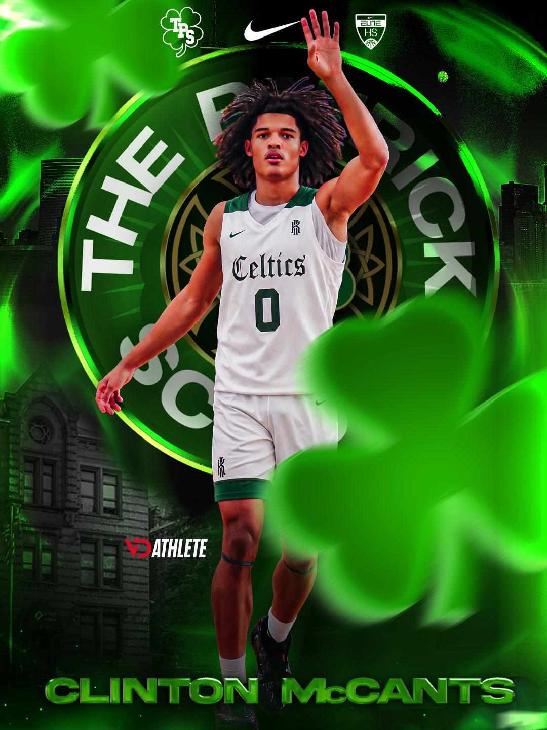 Clinton McCants — The Patrick School athlete creative direction by VD Athlete
