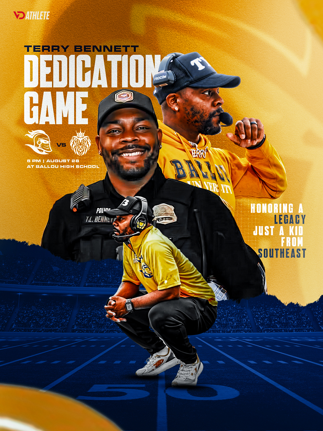 Ballou High School — Ballou High School team creative direction by VD Athlete