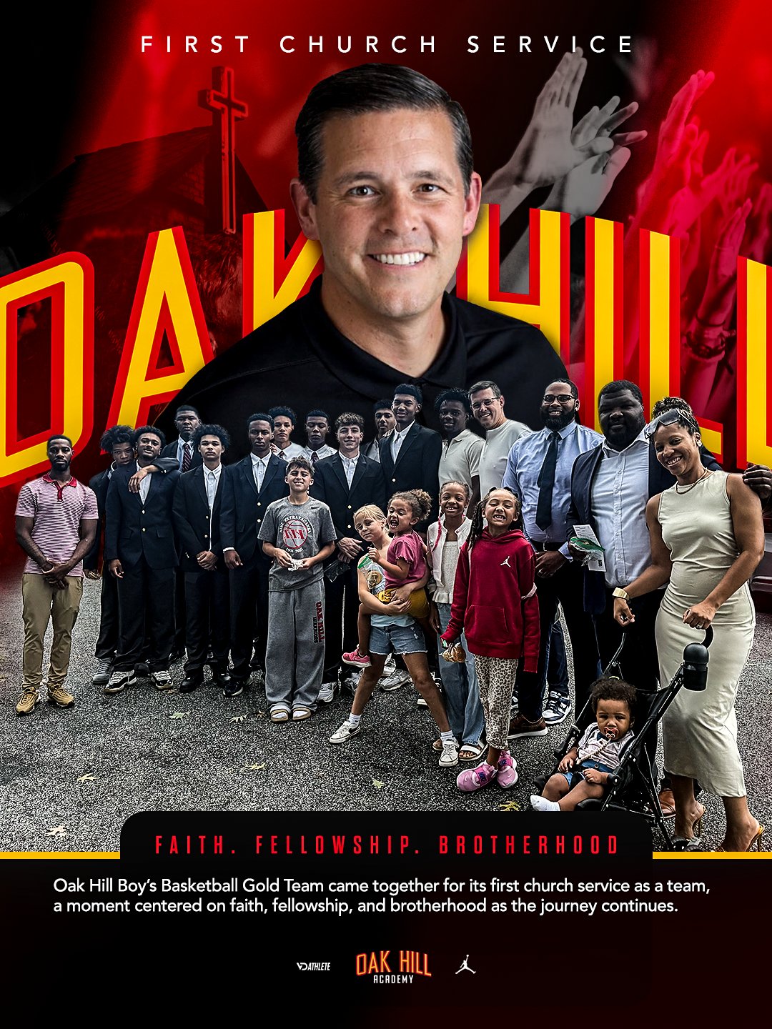 Oak Hill Academy — Oak Hill Academy, Virginia team creative direction by VD Athlete