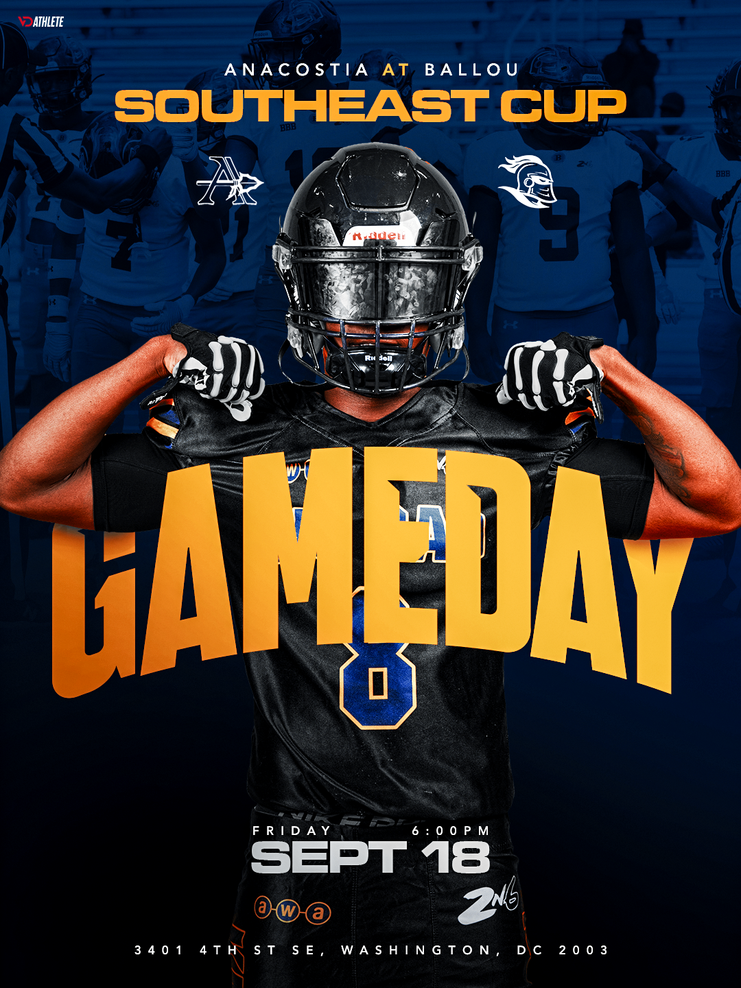 Ballou High School — Ballou High School, Washington, DC team creative direction by VD Athlete