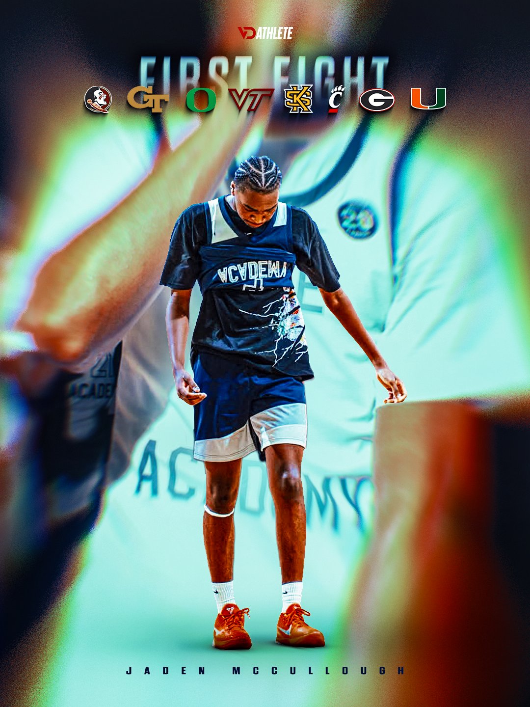Jaden McCullough — Pace Academy athlete creative direction by VD Athlete