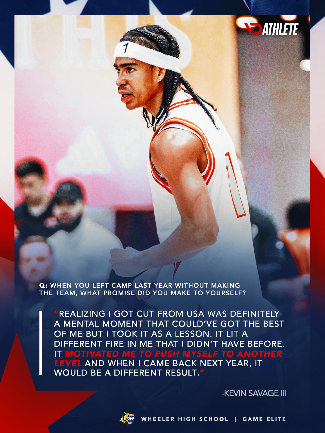 Kevin Savage III shares his perspective ahead of the 2026 USA Basketball Men’s Junior National Team October minicamp.