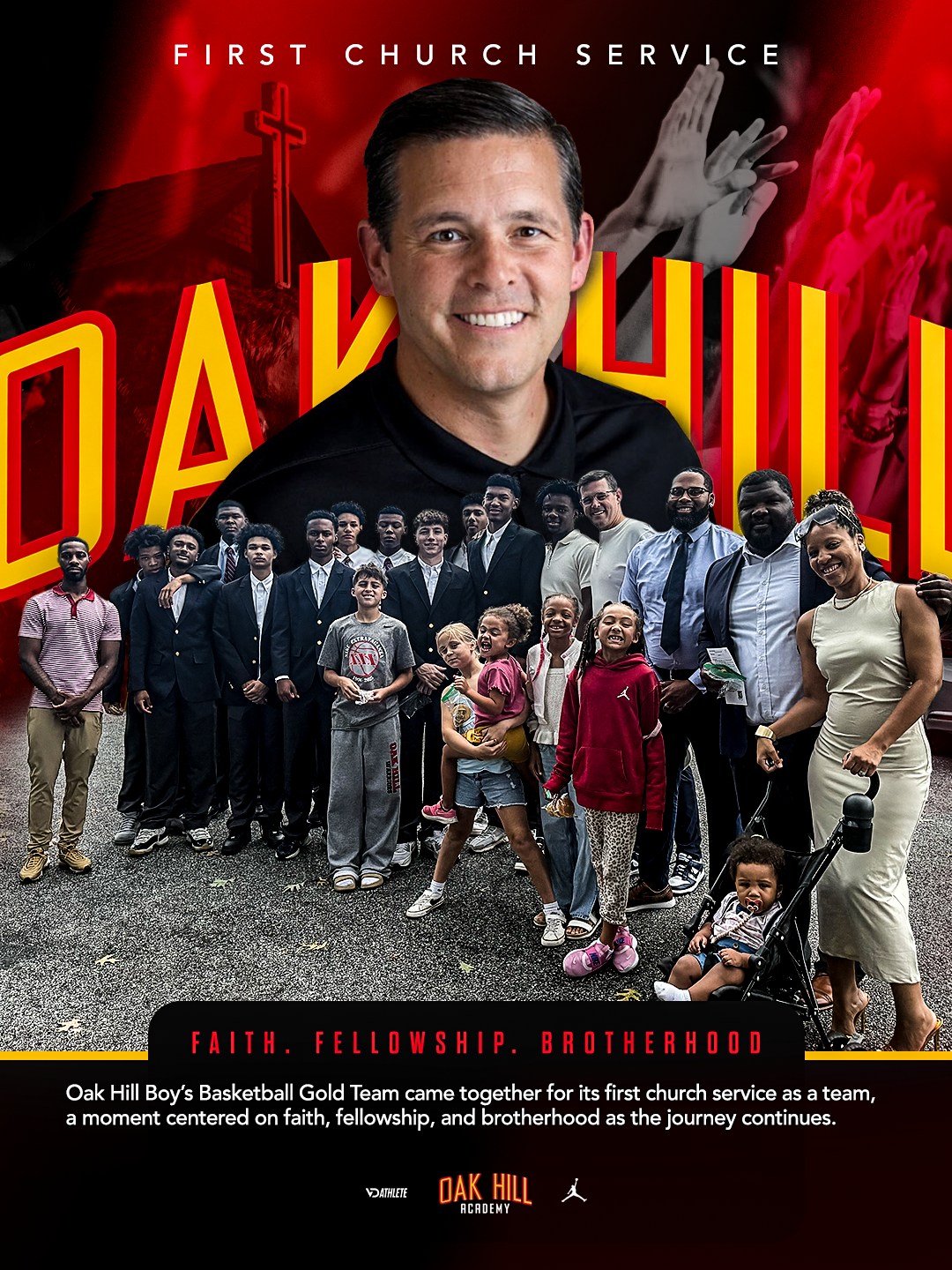Oak Hill Academy — Oak Hill Academy, Virginia team creative direction by VD Athlete