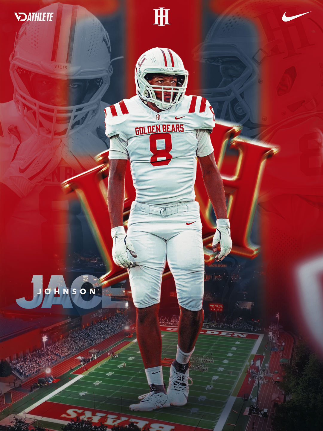 Jace Johnson — Holy Innocents' Episcopal School athlete creative direction by VD Athlete