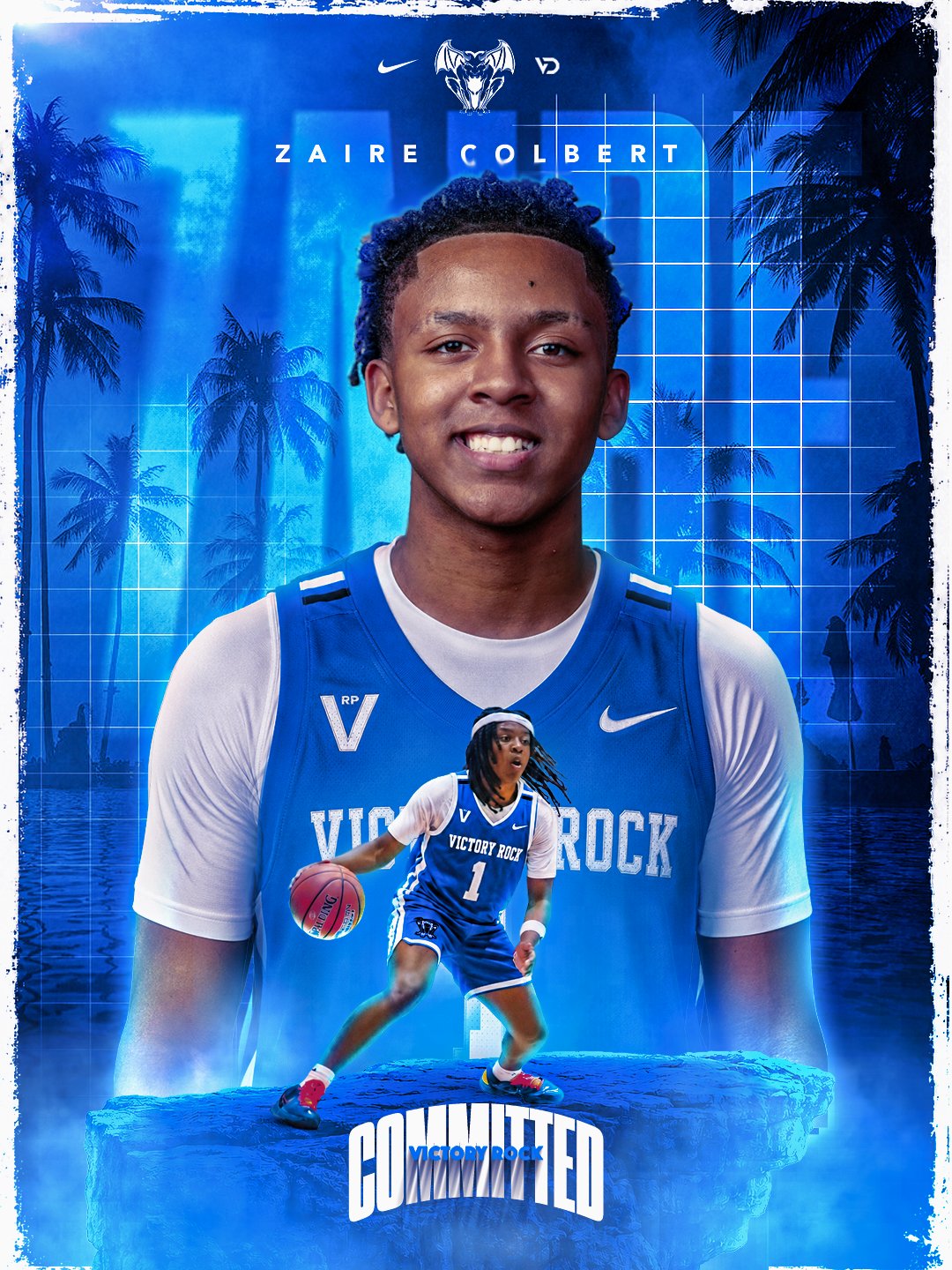 Zaire Colbert — Victory Rock athlete creative direction by VD Athlete