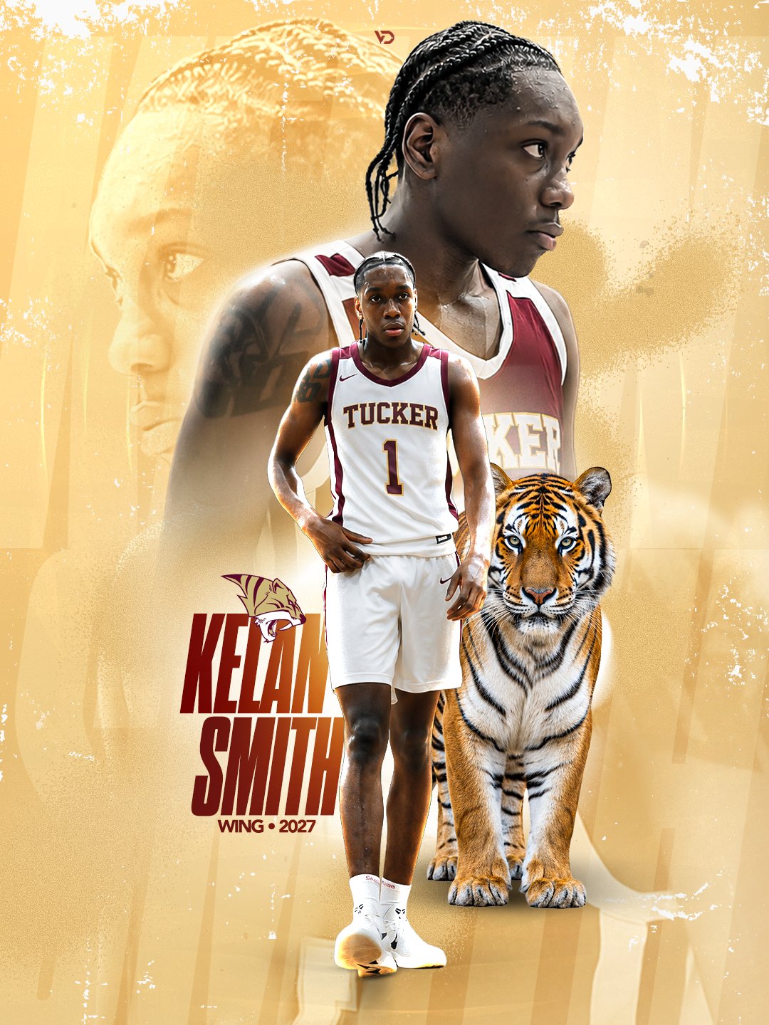 Kelan Smith — Tucker High School athlete creative direction by VD Athlete